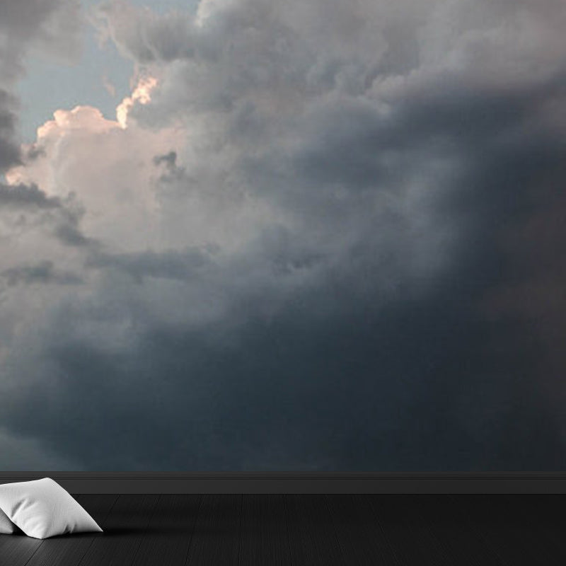 Sky Scenery Mural Decal Modern Decorative Kitchen Wall Covering, Made to Measure Clearhalo 'Wall Decor' 'Wall Mural' 1758357