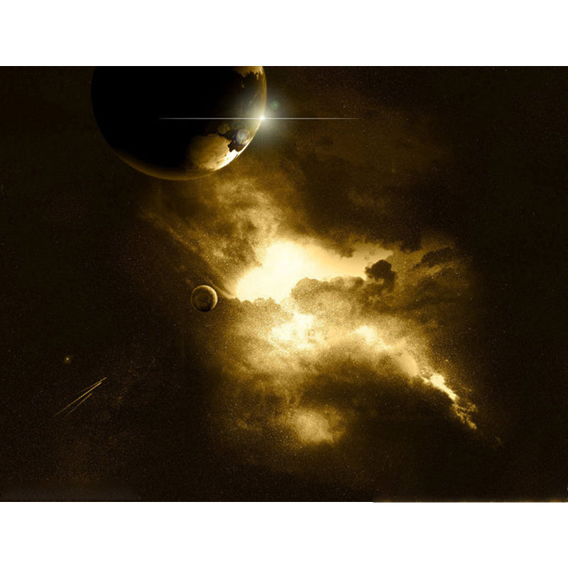 Sky Scene Wall Mural Contemporary Ornamental Dining Room Wall Decor, Personalized Clearhalo 'Wall Decor' 'Wall Mural' 1758383