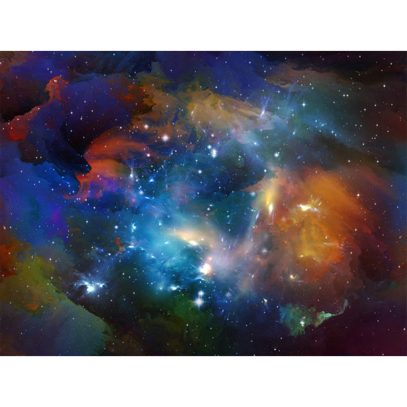 Stain-Proofing Sky View Wall Mural Non-Woven Cloth Contemporary Wall Art for Living Room Clearhalo 'Wall Decor' 'Wall Mural' 1758398