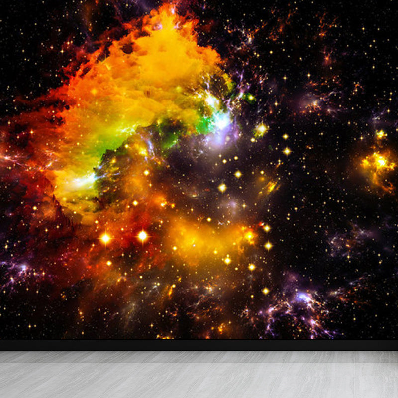 Stain-Proofing Sky View Wall Mural Non-Woven Cloth Contemporary Wall Art for Living Room Clearhalo 'Wall Decor' 'Wall Mural' 1758401