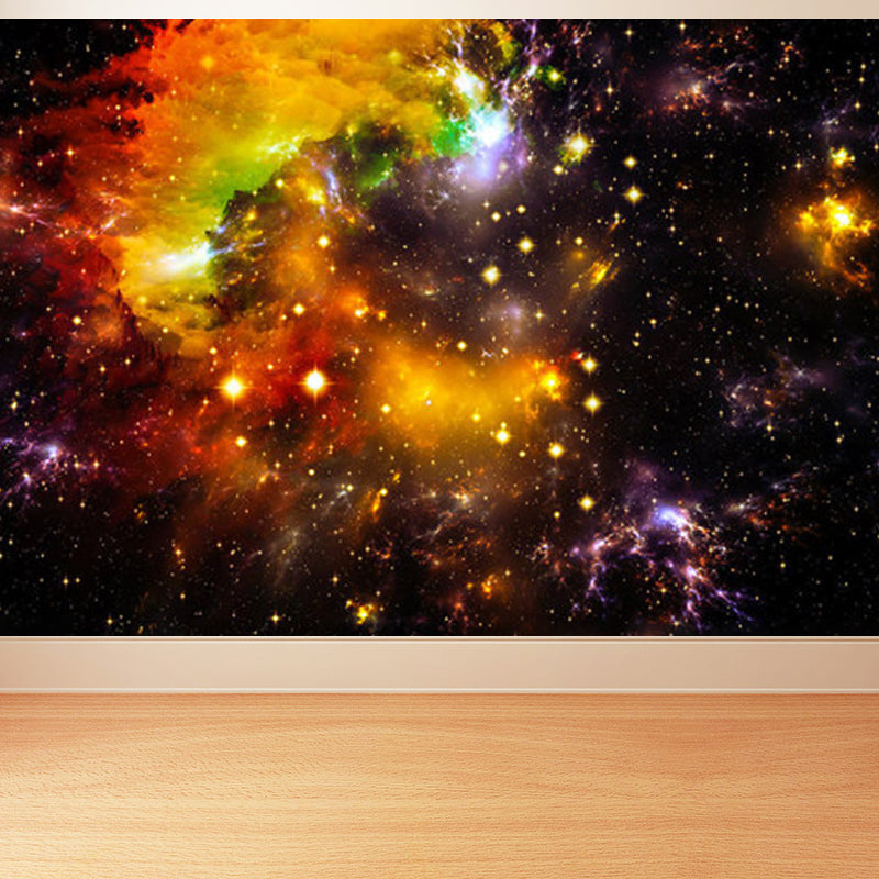 Stain-Proofing Sky View Wall Mural Non-Woven Cloth Contemporary Wall Art for Living Room Clearhalo 'Wall Decor' 'Wall Mural' 1758402