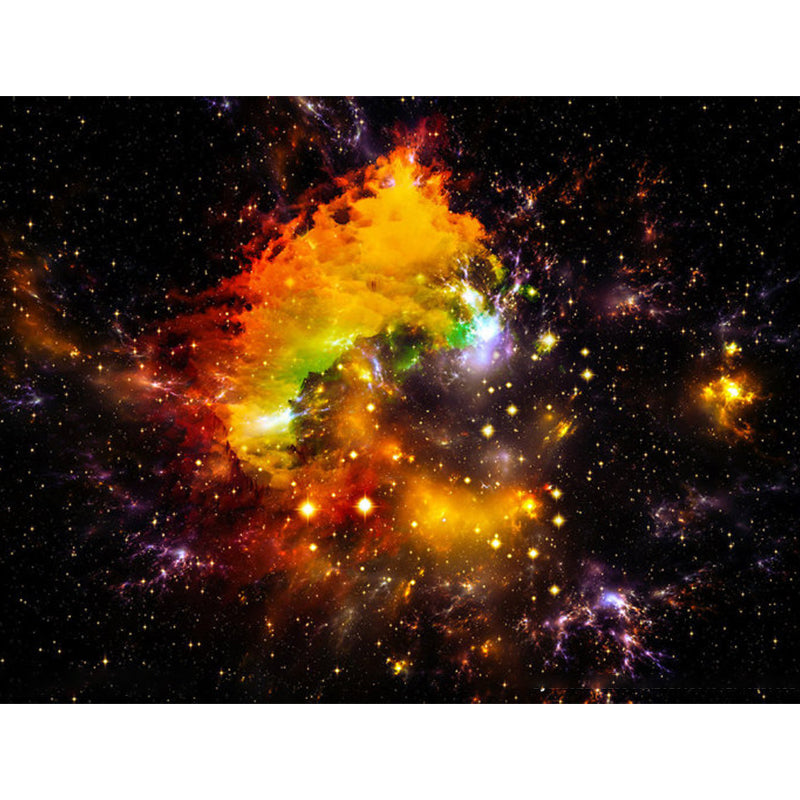 Stain-Proofing Sky View Wall Mural Non-Woven Cloth Contemporary Wall Art for Living Room Clearhalo 'Wall Decor' 'Wall Mural' 1758403