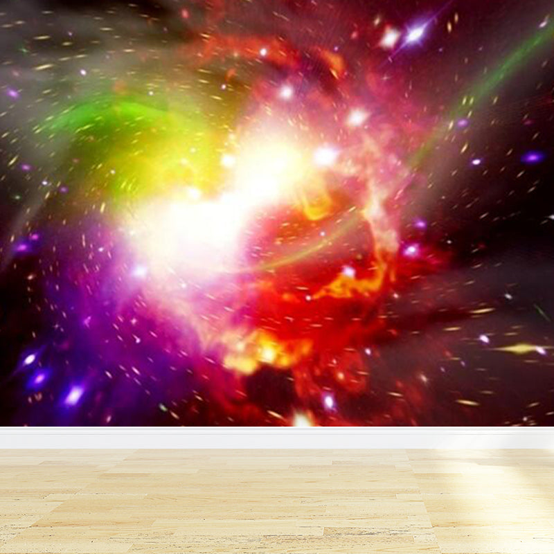 Stain-Proofing Sky View Wall Mural Non-Woven Cloth Contemporary Wall Art for Living Room Clearhalo 'Wall Decor' 'Wall Mural' 1758411