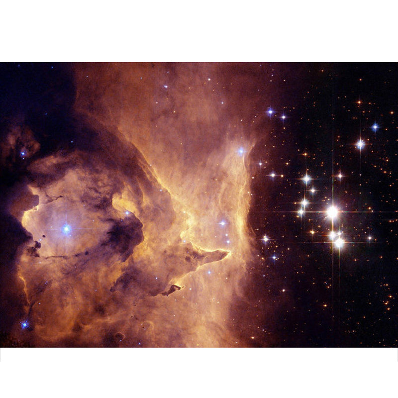 Soft Color Contemporary Mural Decal Giant Sky View Wall Covering for Living Room Clearhalo 'Wall Decor' 'Wall Mural' 1758578