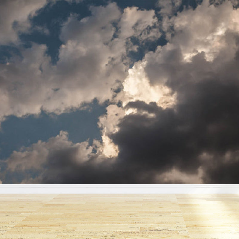 Photography Fabulous Sky Scenery Mural Great Wall Decor for Guest Room, Made to Measure Clearhalo 'Wall Decor' 'Wall Mural' 1758601