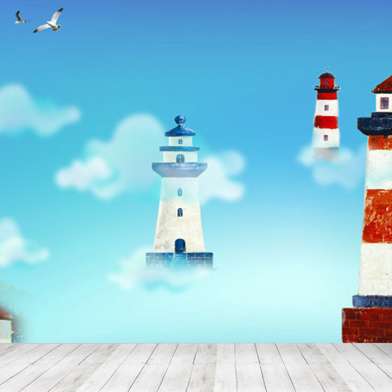 Photography Fabulous Sky Scenery Mural Great Wall Decor for Guest Room, Made to Measure Clearhalo 'Wall Decor' 'Wall Mural' 1758607