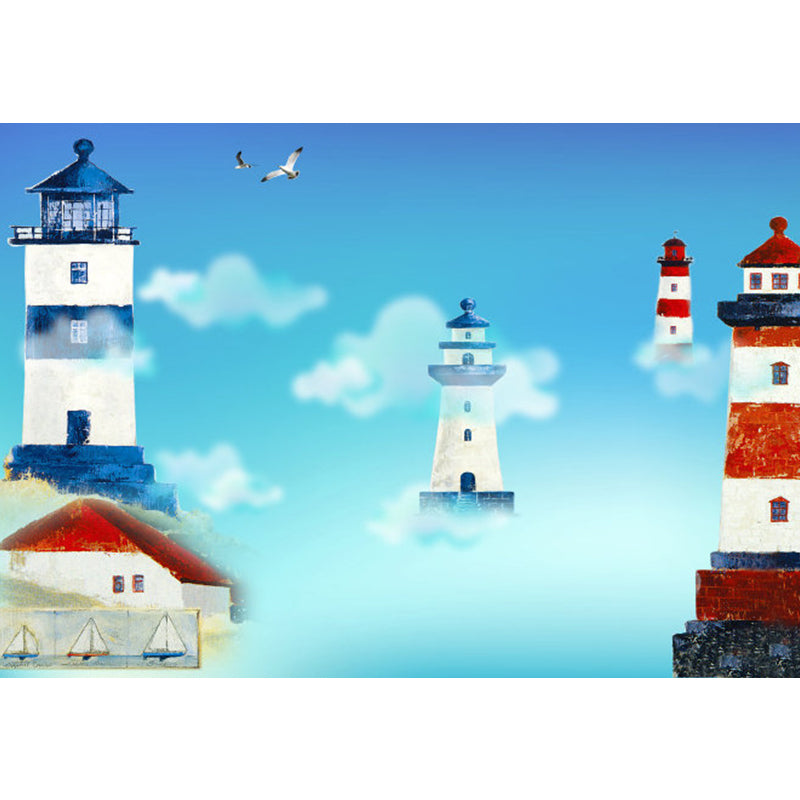 Photography Fabulous Sky Scenery Mural Great Wall Decor for Guest Room, Made to Measure Clearhalo 'Wall Decor' 'Wall Mural' 1758608