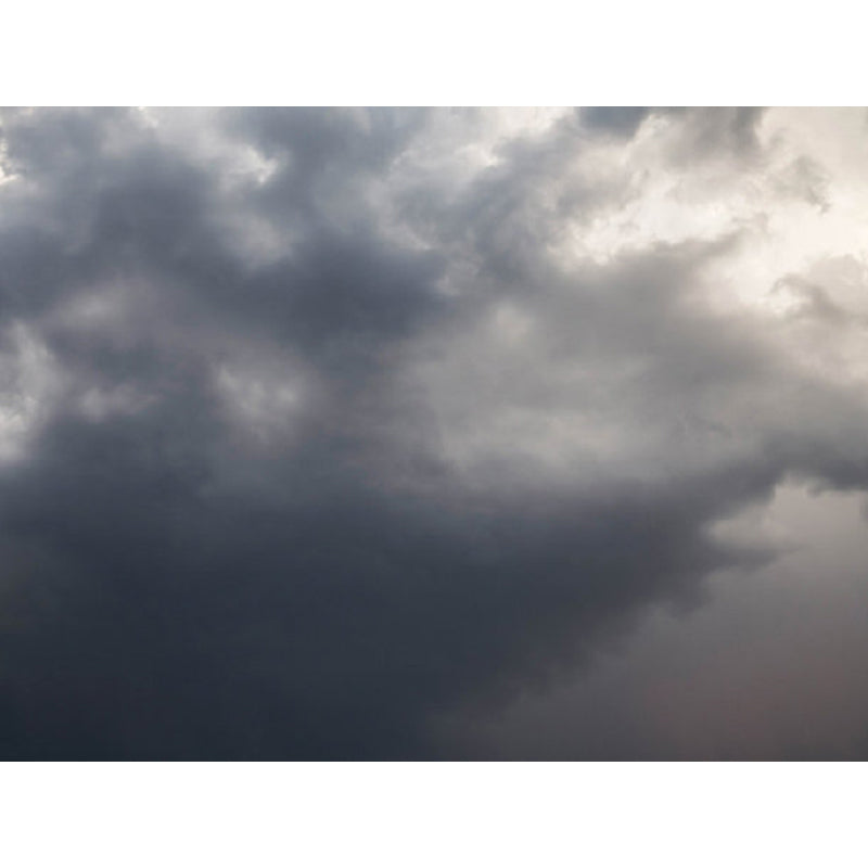 Photography Style Cloud Mural Decal for Dining Room, Pastel Color, Custom Size Available Clearhalo 'Wall Decor' 'Wall Mural' 1758673