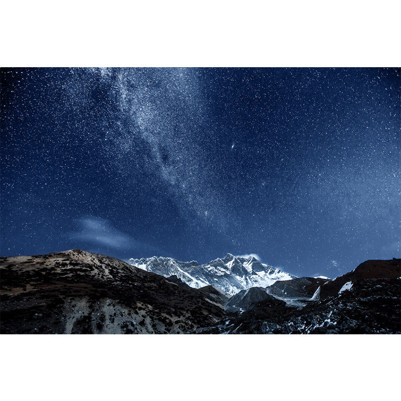 Stain-Proof Magical Sky Scenery Mural Decal Modern Non-Woven Material Wall Decor, Custom Clearhalo 'Wall Decor' 'Wall Mural' 1758724