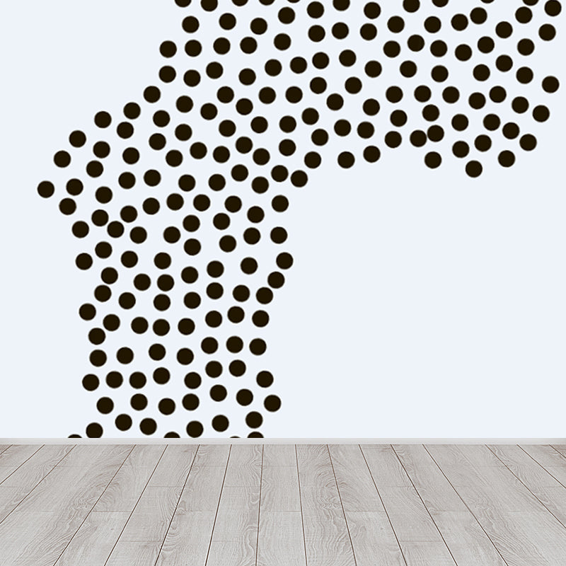 Full Size Plant Wallpaper Mural Stain-Proof Contemporary Living Room Wall Covering Clearhalo 'Wall Decor' 'Wall Mural' 1758873