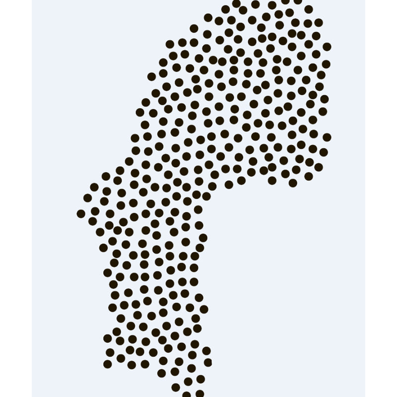 Full Size Plant Wallpaper Mural Stain-Proof Contemporary Living Room Wall Covering Clearhalo 'Wall Decor' 'Wall Mural' 1758874