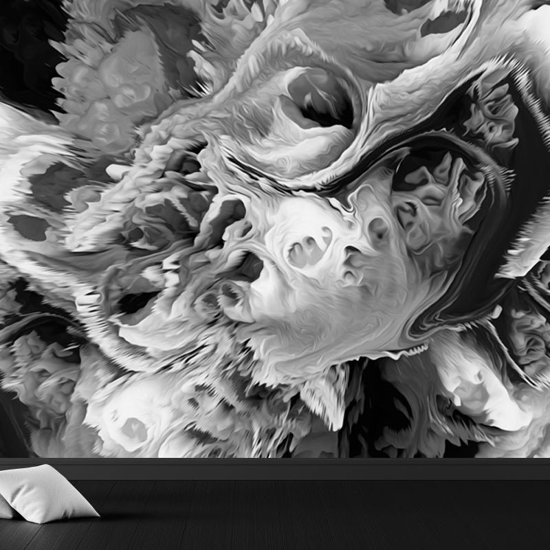 Large Burst Painting Mural Wallpaper Modern Enchanting Abstract Wall Covering in Multi Color Clearhalo 'Wall Decor' 'Wall Mural' 1758942