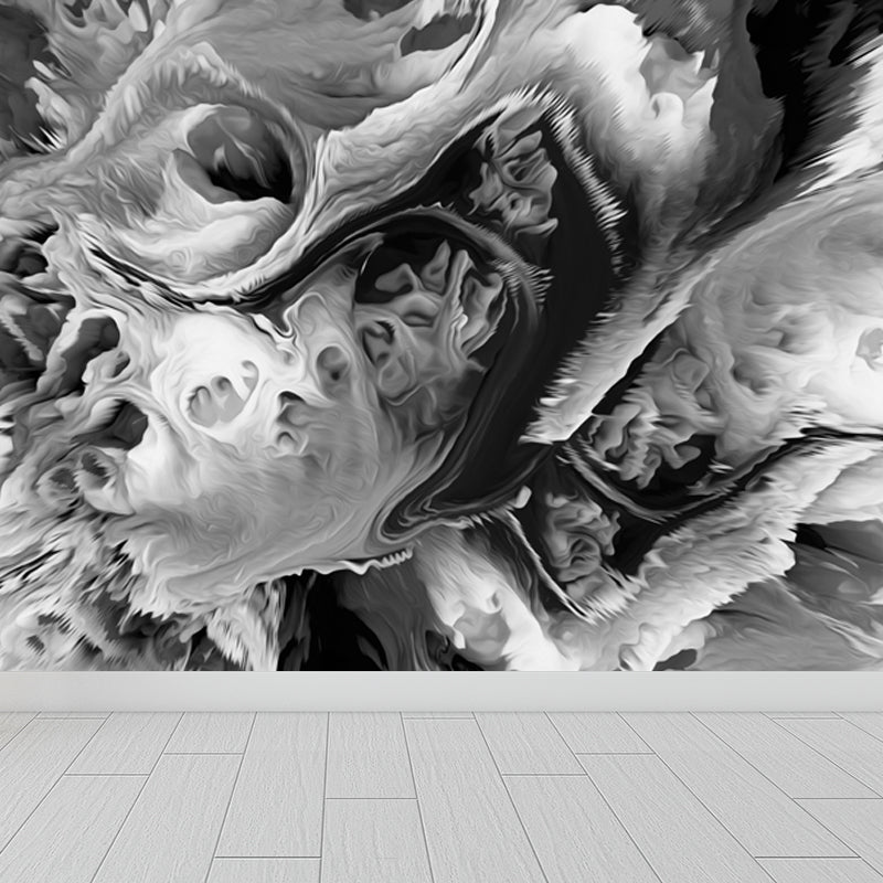 Large Burst Painting Mural Wallpaper Modern Enchanting Abstract Wall Covering in Multi Color Clearhalo 'Wall Decor' 'Wall Mural' 1758943