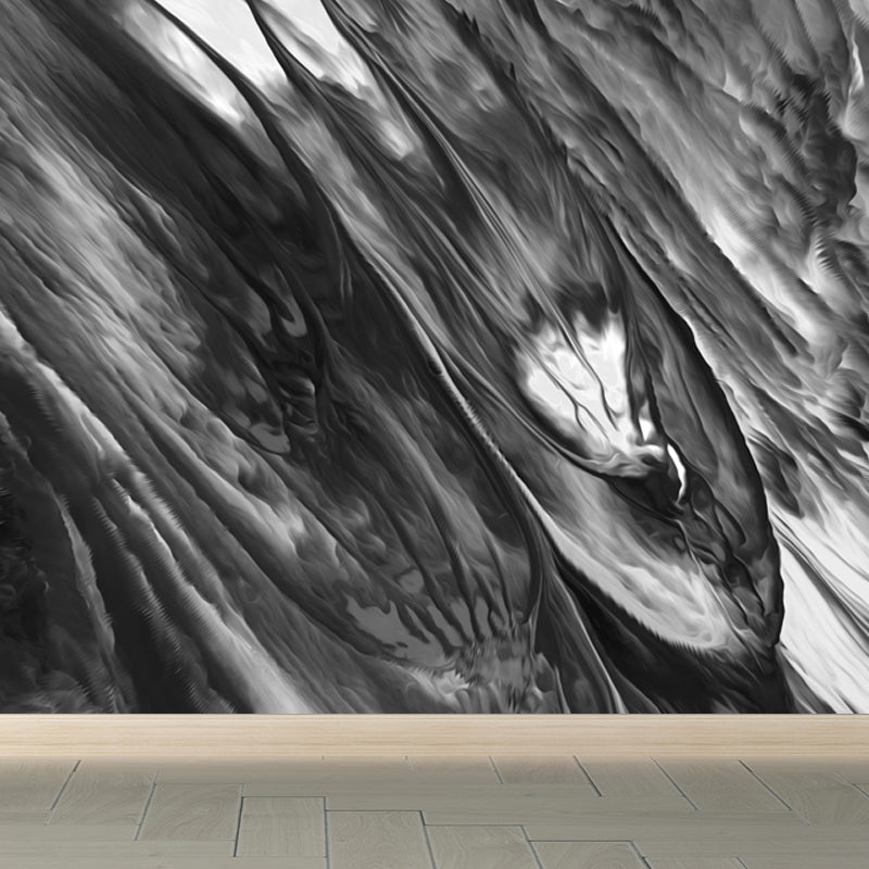 Contemporary Abstract Wallpaper Mural Multicolored Living Room Wall Art, Personalized Size Clearhalo 'Wall Decor' 'Wall Mural' 1758967