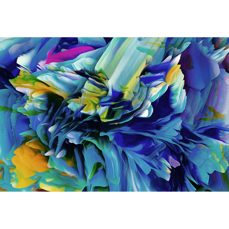 Contemporary Abstract Wallpaper Mural Multicolored Living Room Wall Art, Personalized Size Clearhalo 'Wall Decor' 'Wall Mural' 1758974