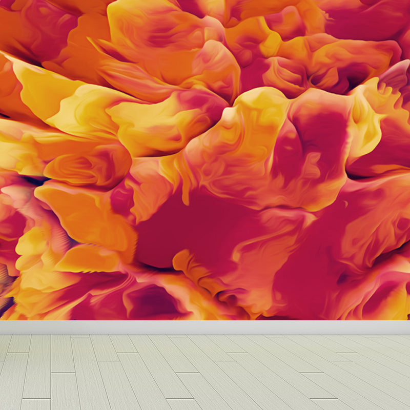 Contemporary Abstract Wallpaper Mural Multicolored Living Room Wall Art, Personalized Size Clearhalo 'Wall Decor' 'Wall Mural' 1758977