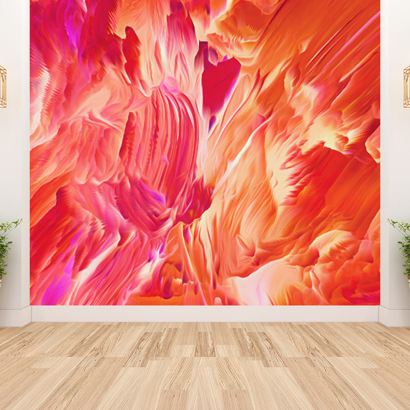 Dark Color Blowout Effect Mural Water Resistant Wall Covering for House Interior Clearhalo 'Wall Decor' 'Wall Mural' 1759013