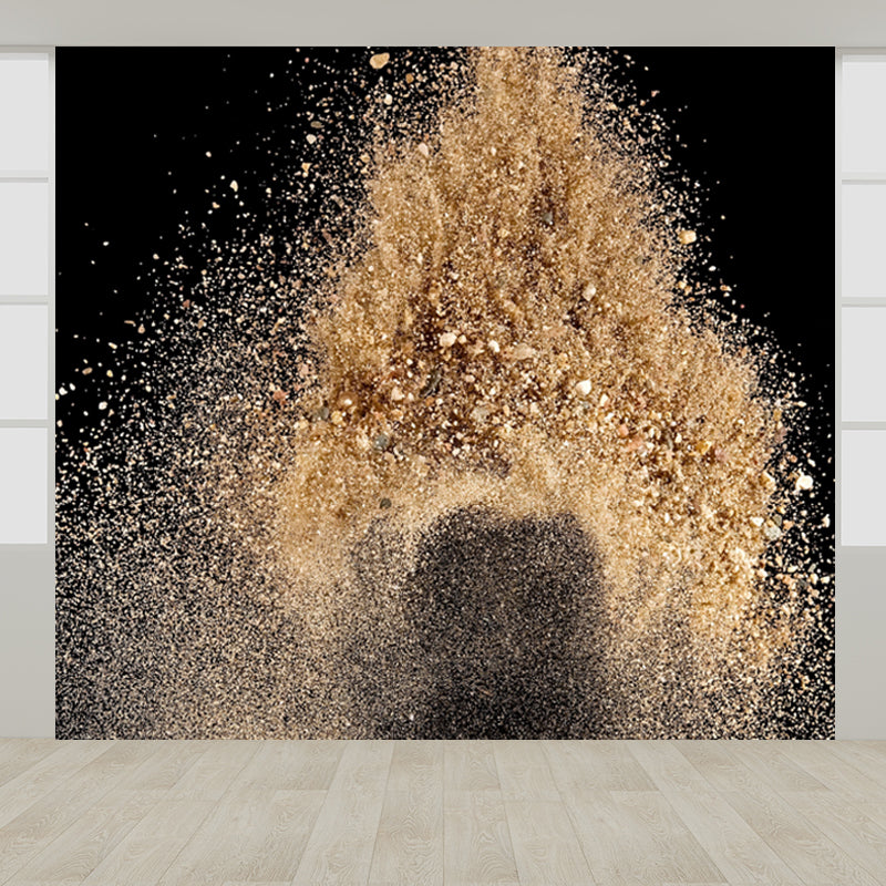 Explosion Pattern Wall Mural Bright Color Modern Creative Wall Decor for Living Room Clearhalo 'Wall Decor' 'Wall Mural' 1759018