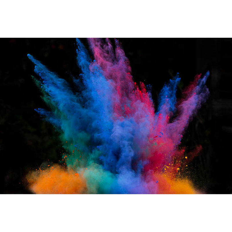 Explosion Pattern Wall Mural Bright Color Modern Creative Wall Decor for Living Room Clearhalo 'Wall Decor' 'Wall Mural' 1759029