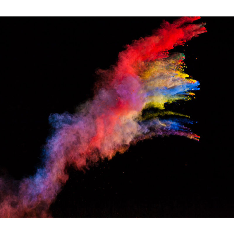 Explosion Pattern Wall Mural Bright Color Modern Creative Wall Decor for Living Room Clearhalo 'Wall Decor' 'Wall Mural' 1759034