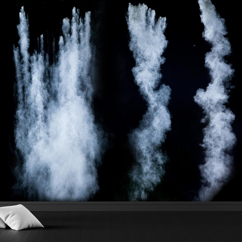 Photography Abstract Burst Print Mural Decal Big Wall Art for Sitting Room, Custom Made Clearhalo 'Wall Decor' 'Wall Mural' 1759062