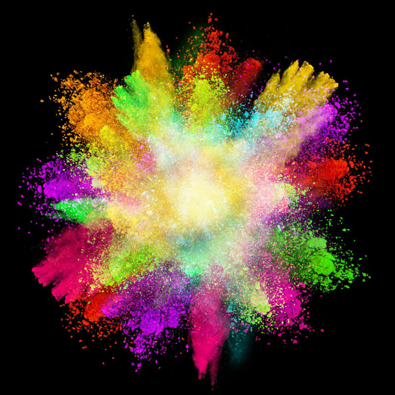 Huge Burst Wallpaper Mural Boys Room Abstract Wall Covering in Multi-Color, Washable Clearhalo 'Wall Decor' 'Wall Mural' 1759089