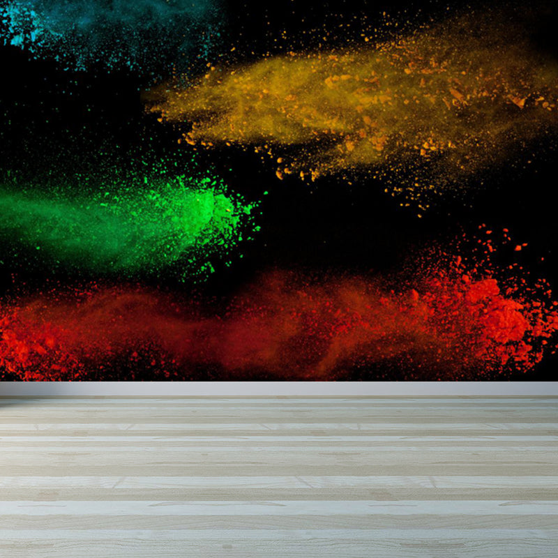 Cool Burst Print Mural Wallpaper Living Room Abstract Wall Art, Custom Size Available Clearhalo 'Wall Decor' 'Wall Mural' 1759123