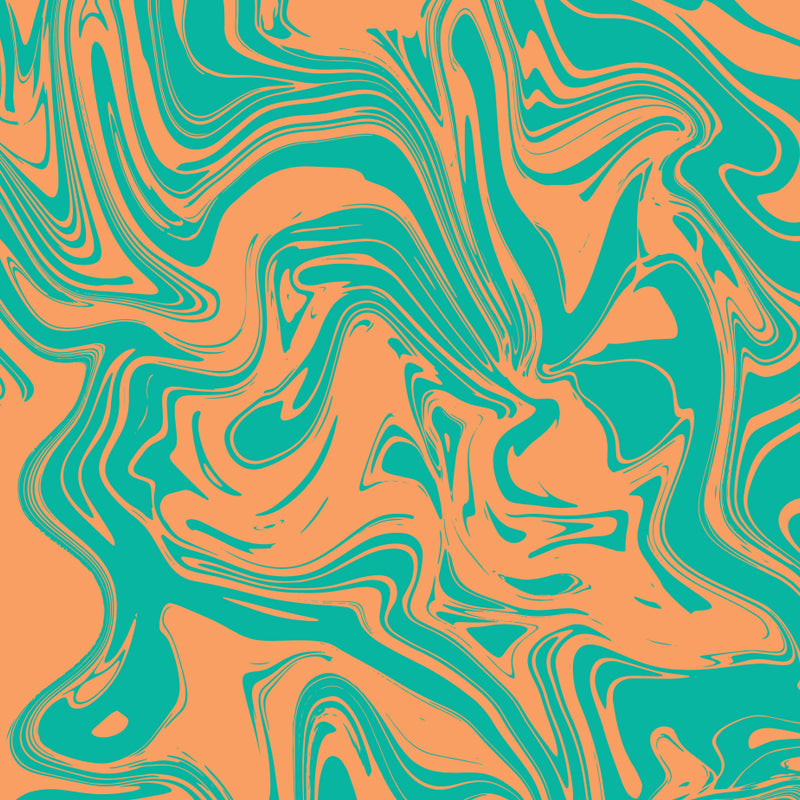 Moisture Resistant Magma Wallpaper Mural Modern Non-Woven Wall Covering, Custom Print Clearhalo 'Wall Decor' 'Wall Mural' 1759144