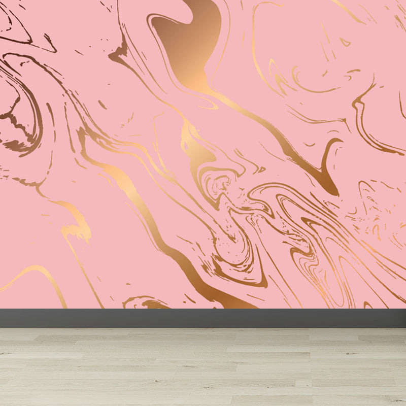 Large Flow Pattern Mural Decal Stain Resistant Contemporary Living Room Wall Art Clearhalo 'Wall Decor' 'Wall Mural' 1759173