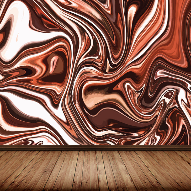 Large Flow Pattern Mural Decal Stain Resistant Contemporary Living Room Wall Art Clearhalo 'Wall Decor' 'Wall Mural' 1759188