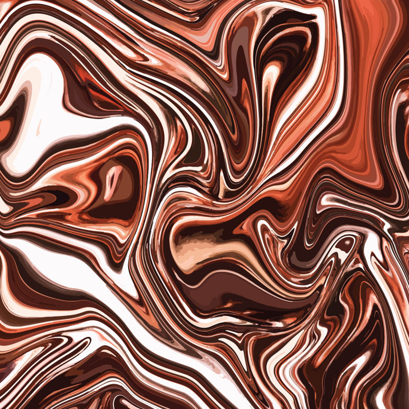 Large Flow Pattern Mural Decal Stain Resistant Contemporary Living Room Wall Art Clearhalo 'Wall Decor' 'Wall Mural' 1759189