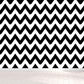 Whole Geometric Shapes Wallpaper Mural Black and White Non-Woven Wall Covering for Decor, Custom Clearhalo 'Wall Decor' 'Wall Mural' 1759293