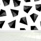 Whole Geometric Shapes Wallpaper Mural Black and White Non-Woven Wall Covering for Decor, Custom Clearhalo 'Wall Decor' 'Wall Mural' 1759297