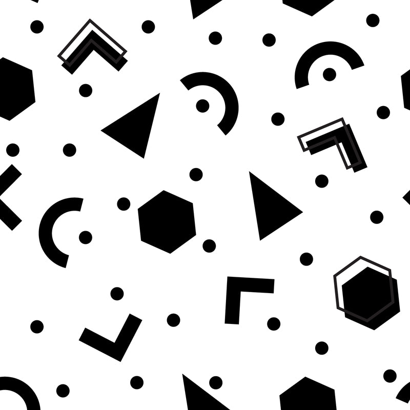 Illustration Geometry Mural Wallpaper Giant Wall Covering for House Interior, Custom Size Clearhalo 'Wall Decor' 'Wall Mural' 1759319