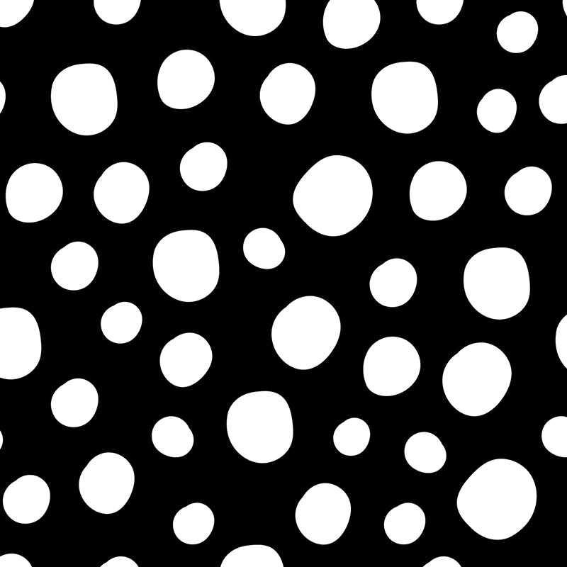 Huge Illustration Modern Wallpaper Mural with Geometrical Pattern in Black and White Clearhalo 'Wall Decor' 'Wall Mural' 1759384