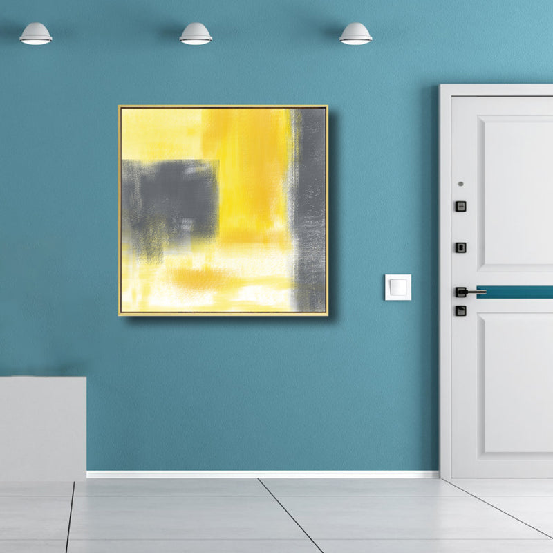 Modern Art Style Abstract Painting Canvas Light Color Watercolor Wall Decor, Multiple Sizes Clearhalo 'Arts' 'Canvas Art' 1759450