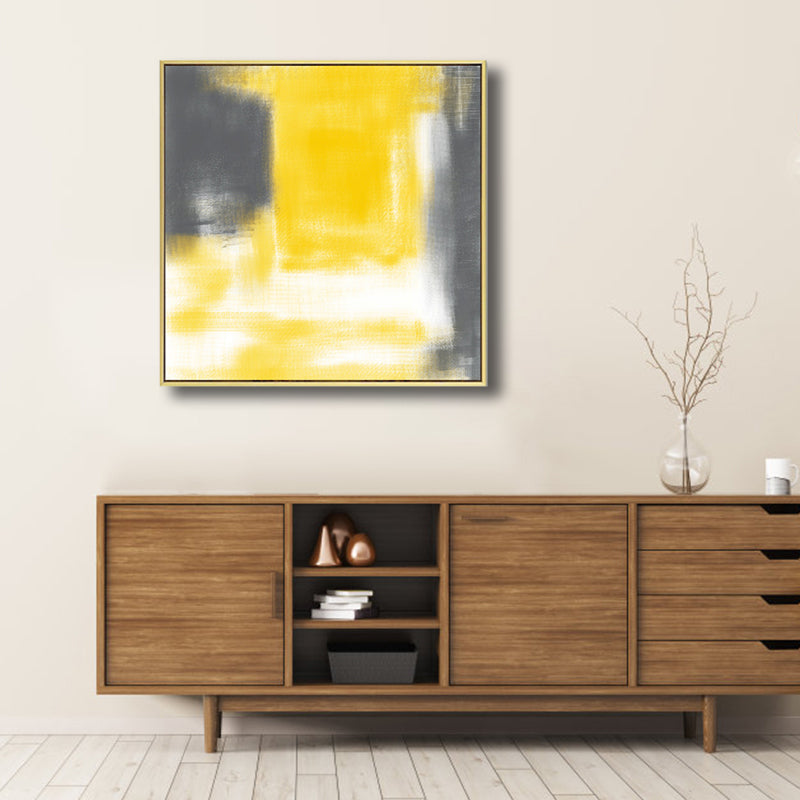 Modern Art Style Abstract Painting Canvas Light Color Watercolor Wall Decor, Multiple Sizes Clearhalo 'Arts' 'Canvas Art' 1759460