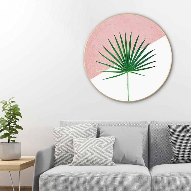 Nordic Botanical Painting Canvas Light Color Photography Wall Decor, Multiple Sizes Clearhalo 'Arts' 'Canvas Art' 1759489