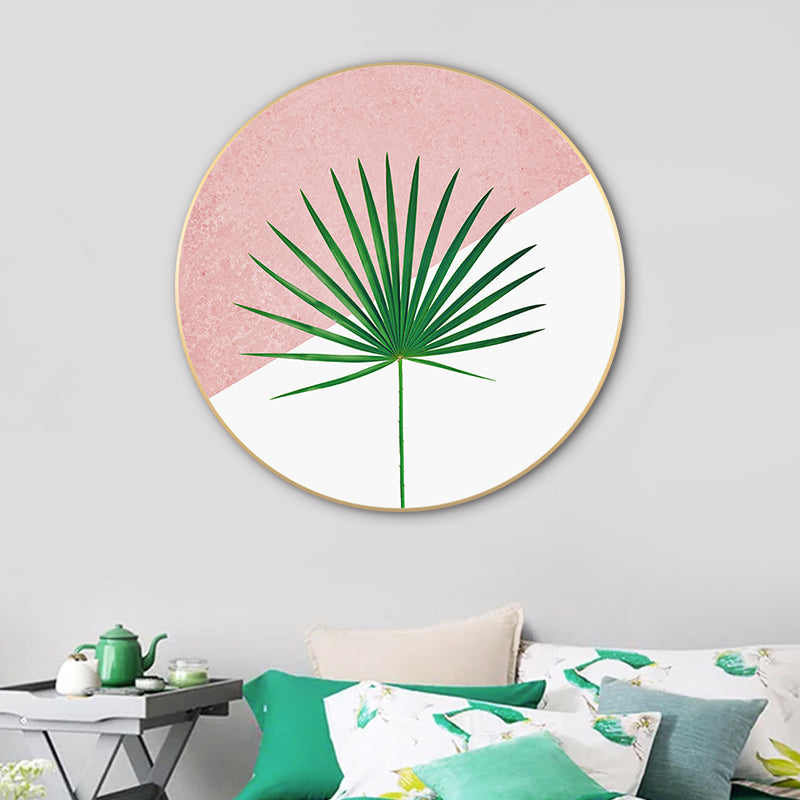 Nordic Botanical Painting Canvas Light Color Photography Wall Decor, Multiple Sizes Clearhalo 'Arts' 'Canvas Art' 1759490