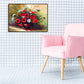 Impressionism Blooming Flower Wall Decor Canvas Light Color Florentine Art Print, Multiple Sizes Clearhalo 'Arts' 'Canvas Art' 1759533