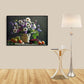 Impressionism Blooming Flower Wall Decor Canvas Light Color Florentine Art Print, Multiple Sizes Clearhalo 'Arts' 'Canvas Art' 1759541
