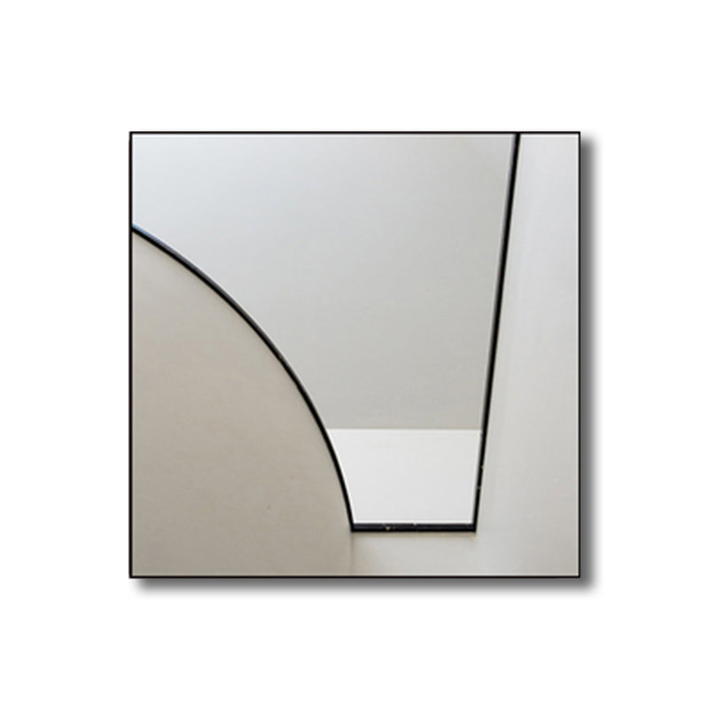 Architecture Interior View Canvas Soft White Minimalism Wall Art Print for Sitting Room Clearhalo 'Art Gallery' 'Canvas Art' 'Contemporary Art Gallery' 'Modern' Arts' 1759584