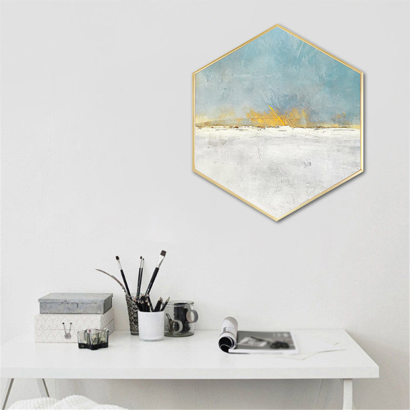 Contemporary Abstract Wall Art Decor Kitchen Canvas in Soft Color, Multiple Sizes Clearhalo 'Art Gallery' 'Canvas Art' 'Contemporary Art Gallery' 'Modern' Arts' 1759638