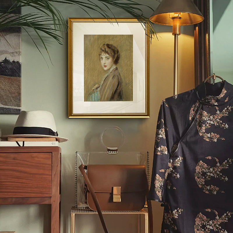 Soft Color Oil Painting Canvas Textured Impressionism Style Bedroom Wall Art Print Clearhalo 'Arts' 'Canvas Art' 1759689