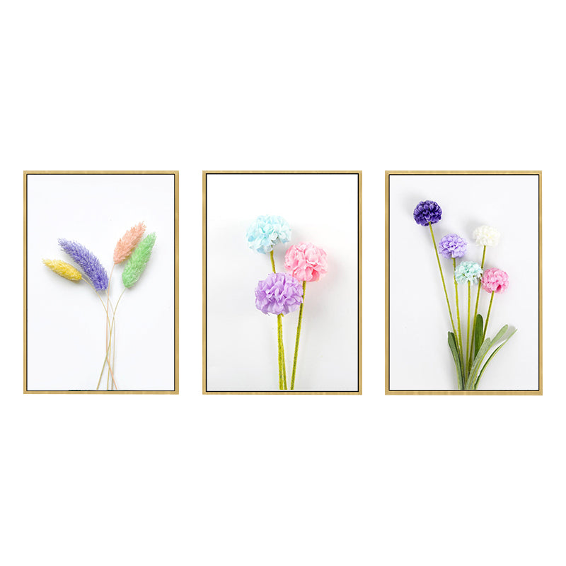 Floral Printed Photography Wall Decor Contemporary Canvas Painting, Multiple Sizes Clearhalo 'Art Gallery' 'Canvas Art' 'Contemporary Art Gallery' 'Modern' Arts' 1759944