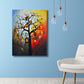 Magical Flower Tree Painting Light Color Modern Art Style Wall Decor for Dining Room Clearhalo 'Arts' 'Canvas Art' 1760104