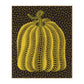 Illustration Pumpkin Art Print Dark Color Canvas Wall Decor for Bedroom, Textured Clearhalo 'Arts' 'Canvas Art' 1760225