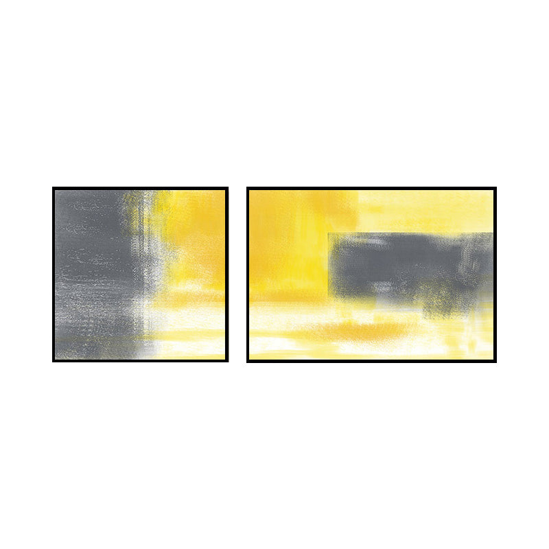 Modern Painting Print Abstract Canvas Pastel Multi-Piece Wall Art Decor for Hotel Clearhalo 'Art Gallery' 'Canvas Art' 'Contemporary Art Gallery' 'Modern' Arts' 1760263