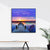 Boat and Sea View Painting for Bedroom in Pastel Color, Multiple Sizes Available Purple Clearhalo 'Art Gallery' 'Canvas Art' 'Country Art Gallery' 'French Country' 'Rustic' Arts' 1760291