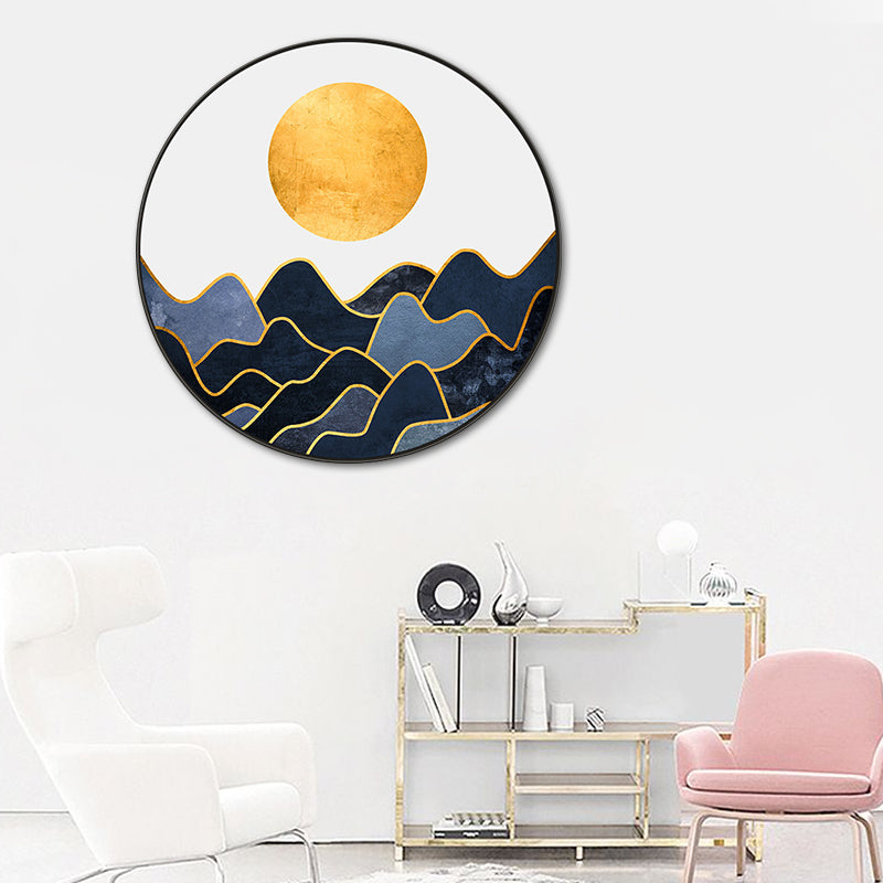 Canvas Textured Wall Decor Modern Graphic Pattern Painting, Multiple Sizes Options Clearhalo 'Art Gallery' 'Canvas Art' 'Contemporary Art Gallery' 'Modern' Arts' 1760311